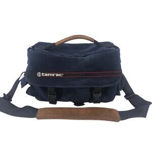 Tamrac USA Made Camera Shoulder Bag w/ Padded Dividers Pop-Off Film Pocket